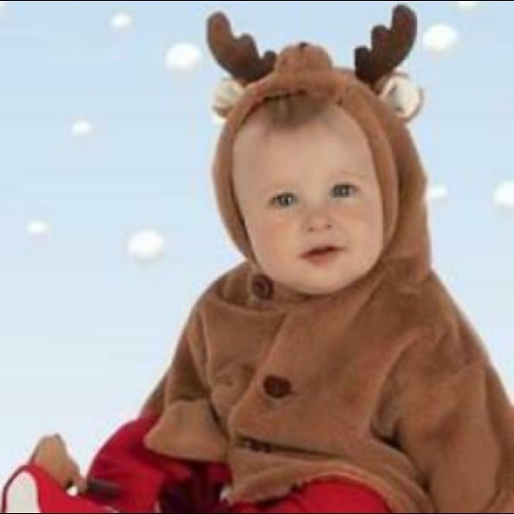 🎁 Lil Reindeer Coat by Bearington Baby - Picture 3 of 10